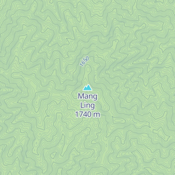 Map of Mang Ling