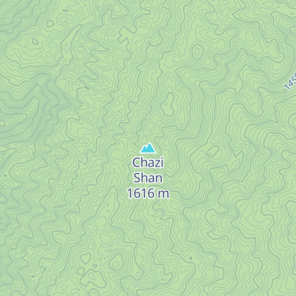Map of Chazi Shan