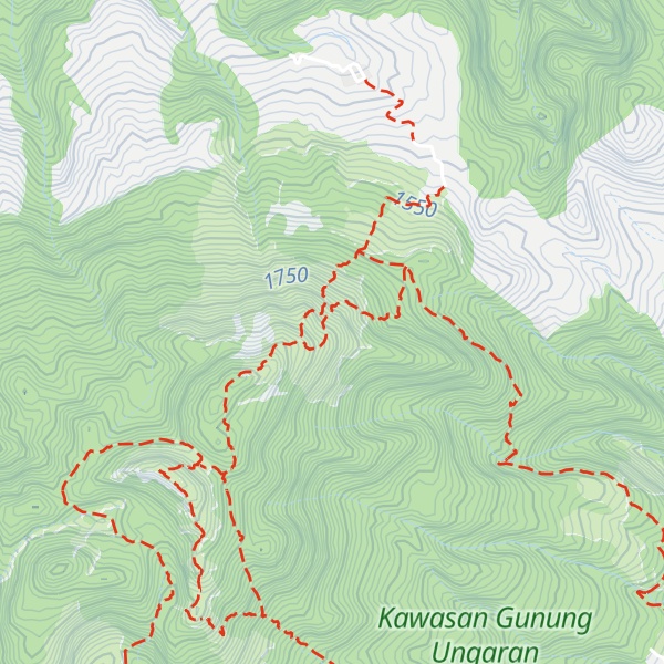 Map of Puncak Tanggulangin