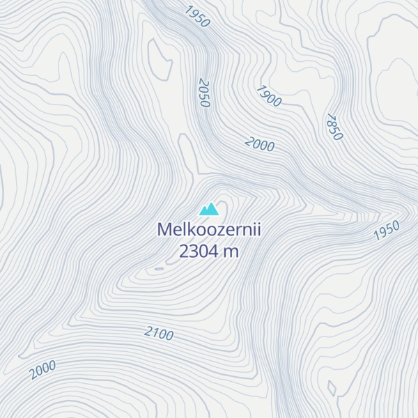 Map of Melkoozernii