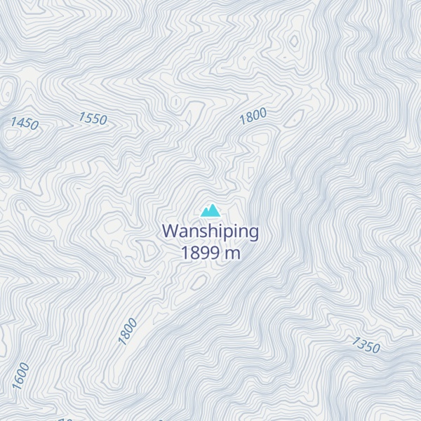 Map of Wanshiping