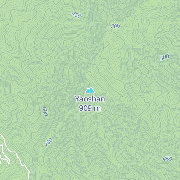 Map of Yaoshan