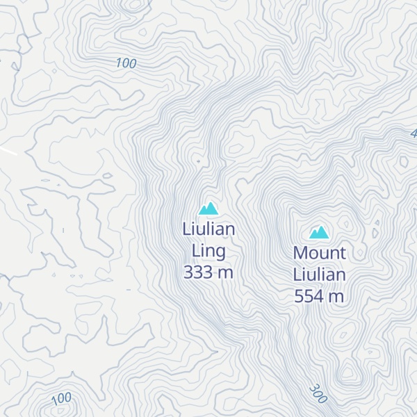 Map of Liulian Ling