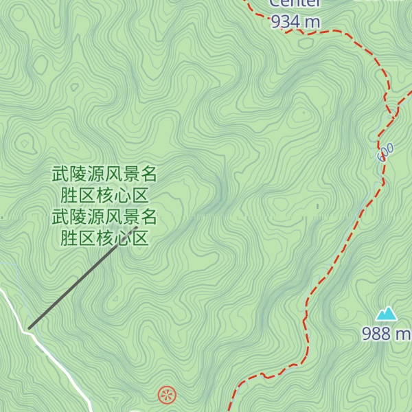 Map of The Jade Vase Peak