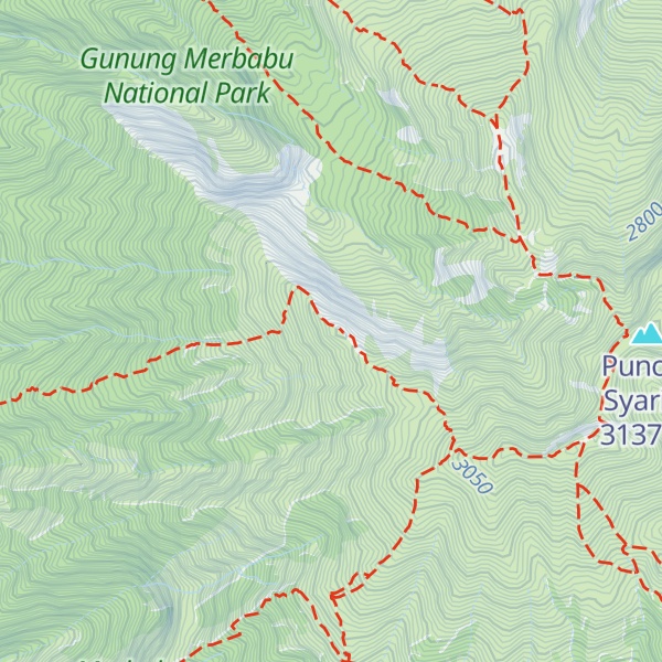 Map of Gunung Watutulis