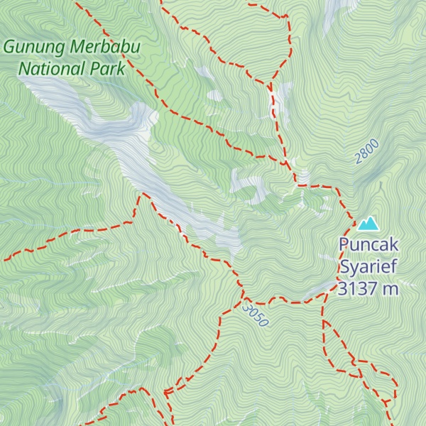 Map of Gunung Kukusan