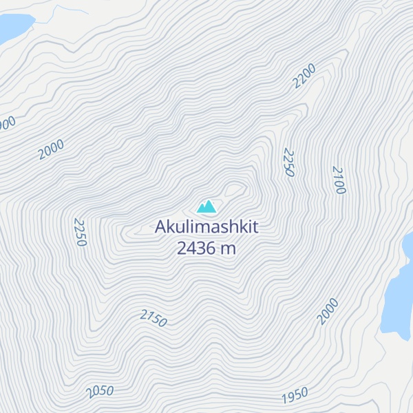 Map of Akulimashkit