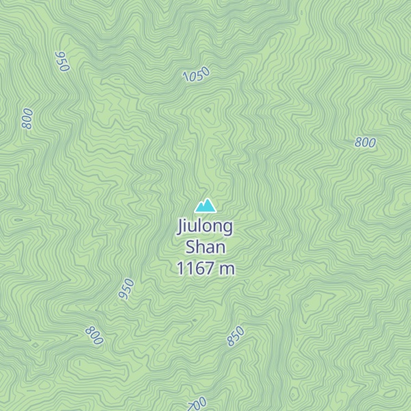 Map of Jiulong Shan