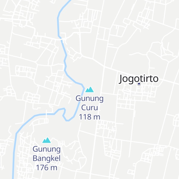 Map of Gunung Curu