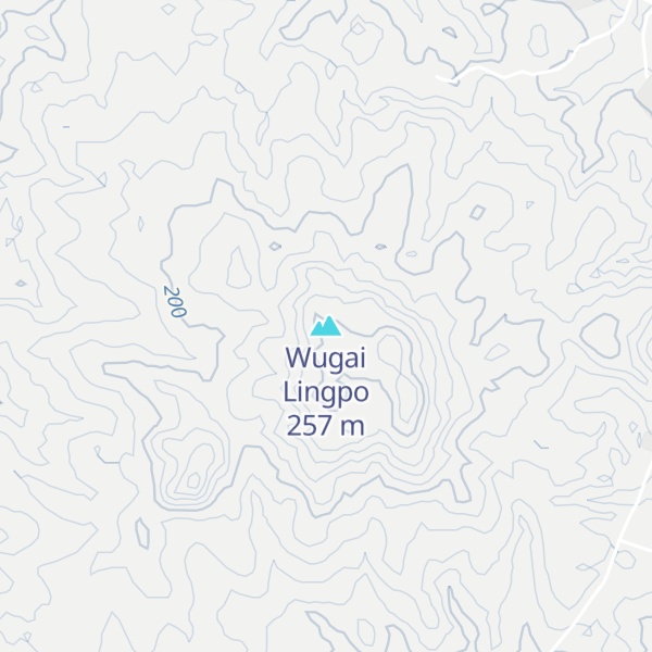 Map of Wugai Lingpo