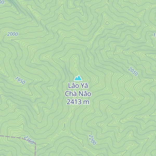 Map of Lǎo Yā Chà Nǎo