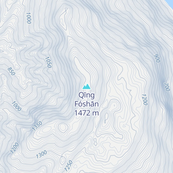 Map of Qīng Fóshān