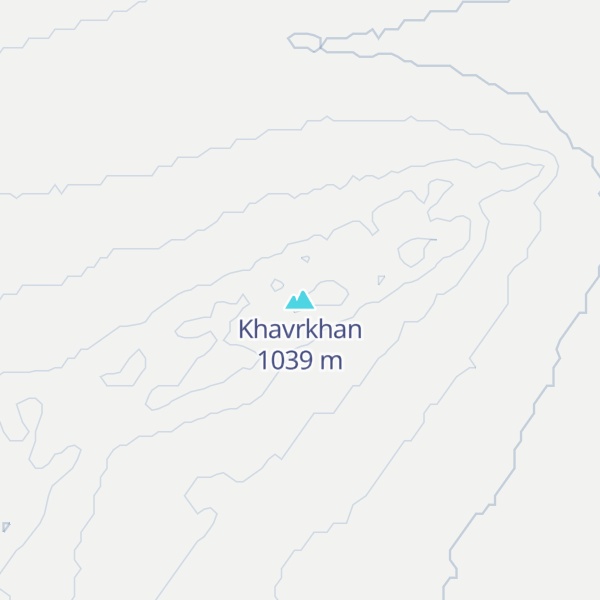 Map of Khavrkhan
