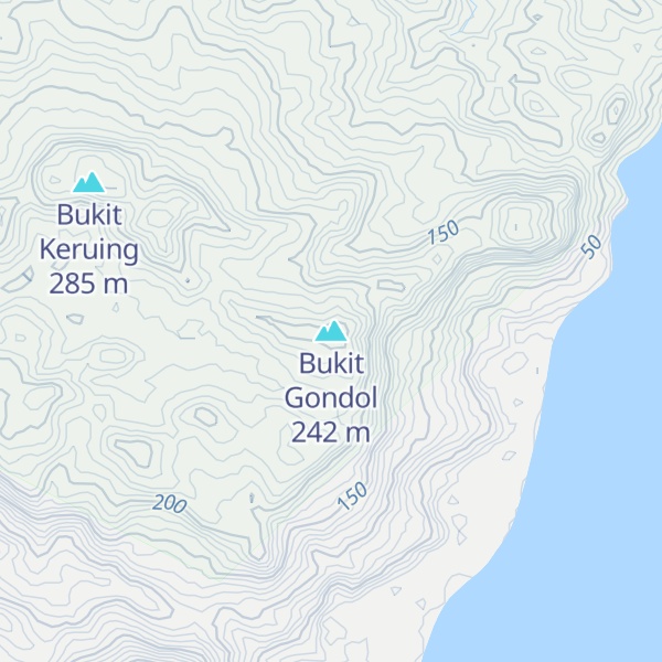 Map of Bukit Gondol