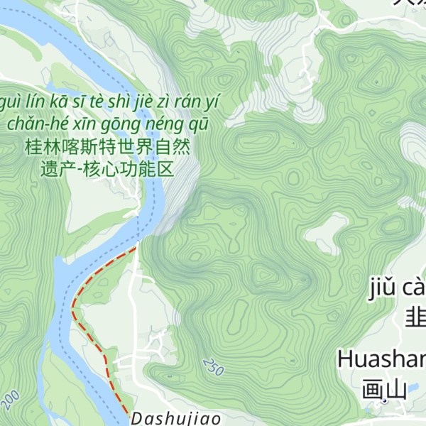 Map of 9 horse mountain