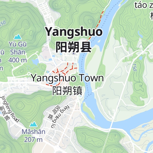 Map of Green Lotus Peak