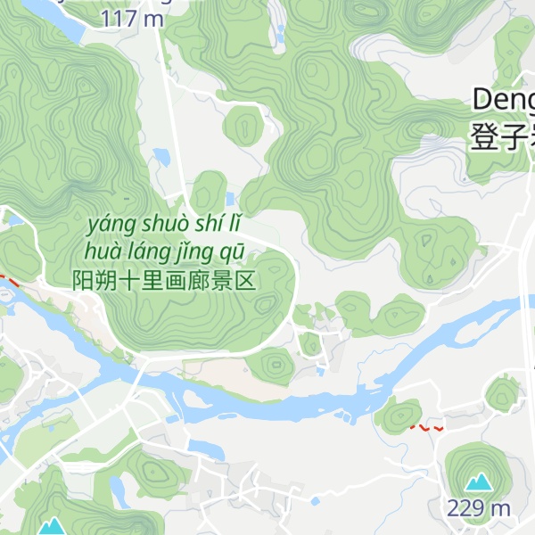 Map of Thumb Peak