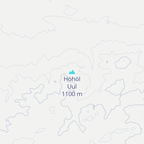 Map of Höhöl Uul