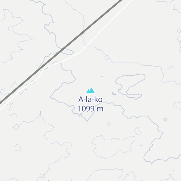 Map of A-la-ko