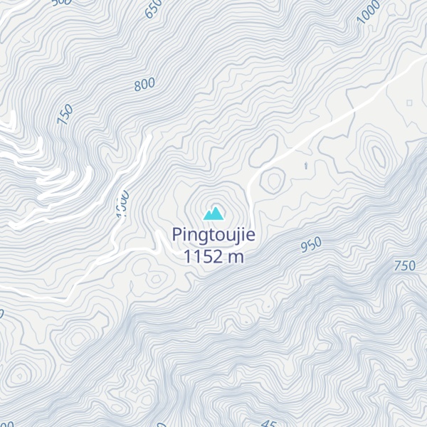 Map of Pingtoujie