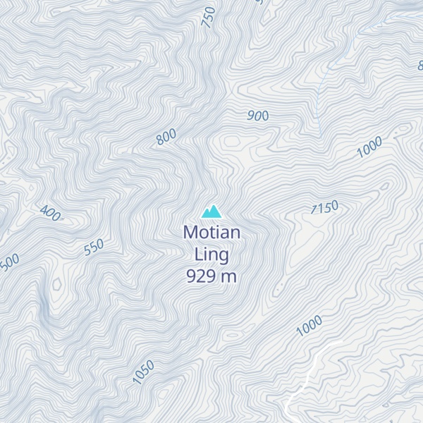 Map of Motian Ling
