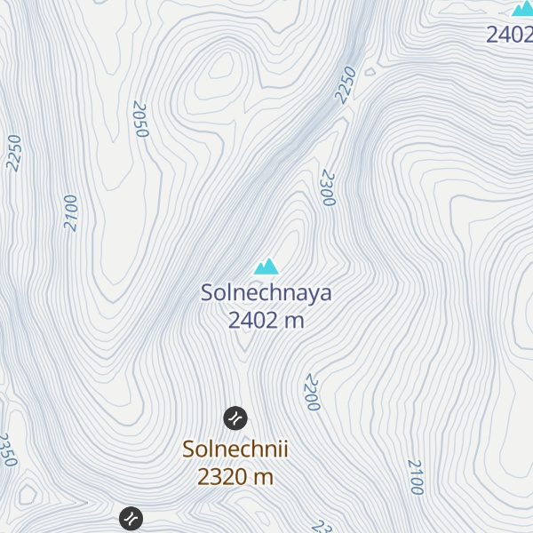Map of Solnechnaya