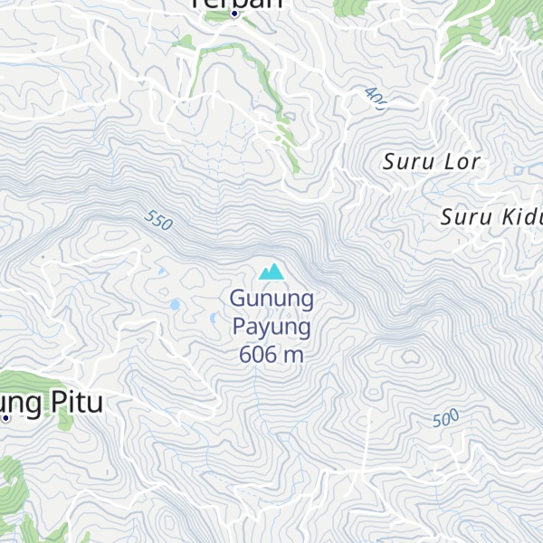 Map of Gunung Payung
