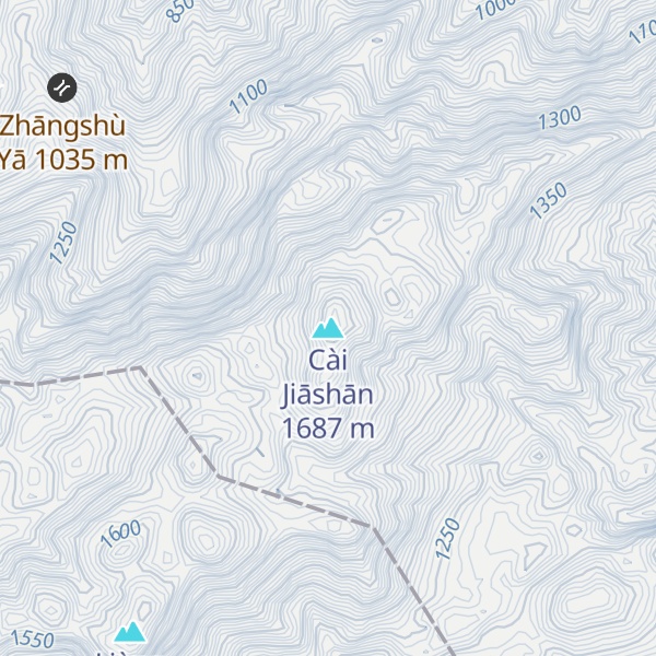 Map of Cài Jiāshān