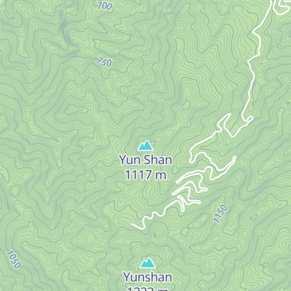 Map of Yun Shan