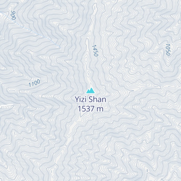 Map of Yizi Shan