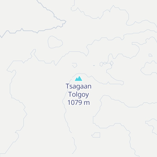 Map of Tsagaan Tolgoy