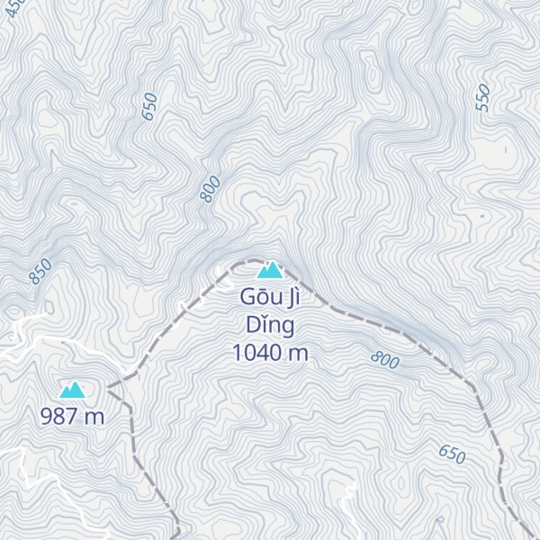 Map of Gōu Jì Dǐng