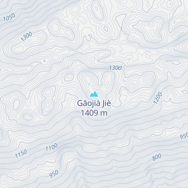 Map of Gāojià Jiè