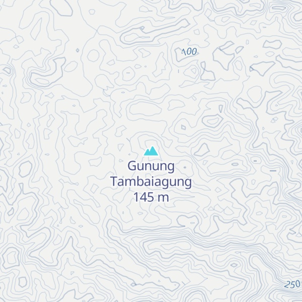 Map of Gunung Tambaiagung