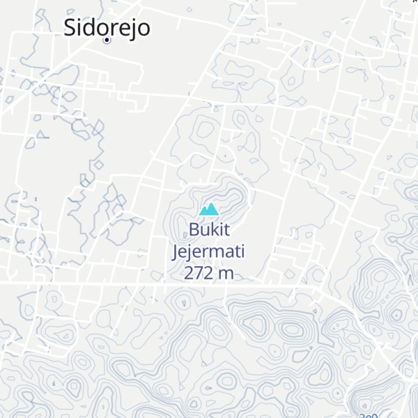 Map of Bukit Jejermati