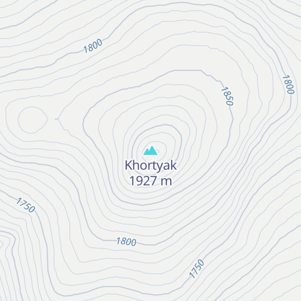 Map of Khortyak