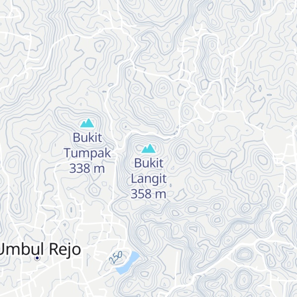 Map of Bukit Langit