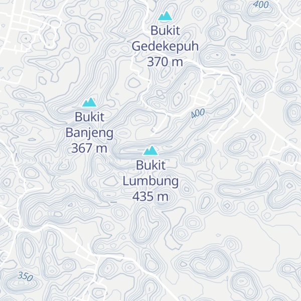 Map of Bukit Lumbung