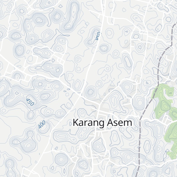 Map of Gunung Gempeng