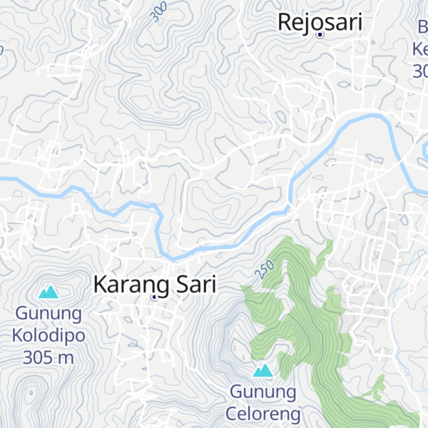 Map of Bukit Gludian