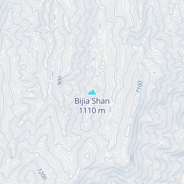 Map of Bijia Shan