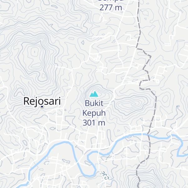 Map of Bukit Kepuh