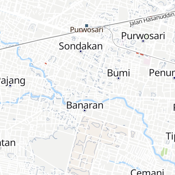 Map of Gedung nikmat rasa