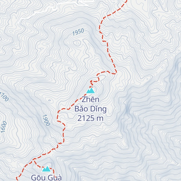 Map of Zhēn Bǎo Dǐng