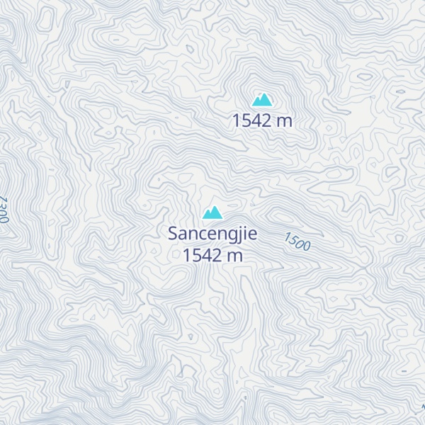 Map of Sancengjie