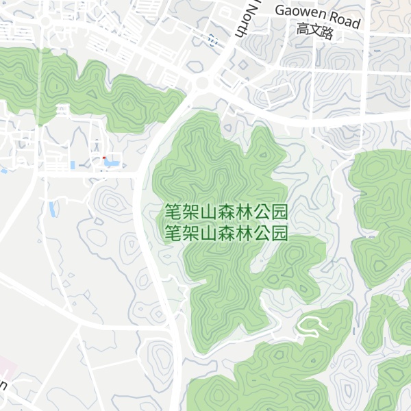 Map of Bǐjià Lǐng