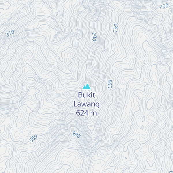 Map of Bukit Lawang