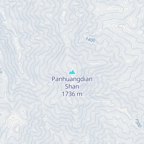 Map of Panhuangdian Shan