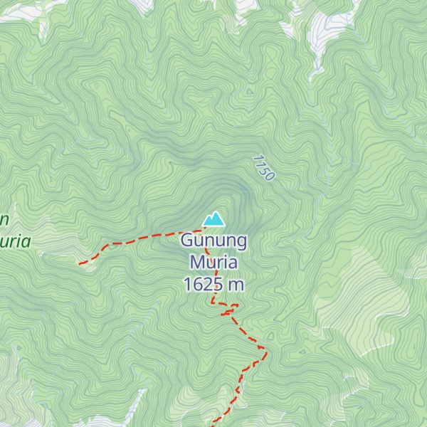 Map of Songolikur Peak