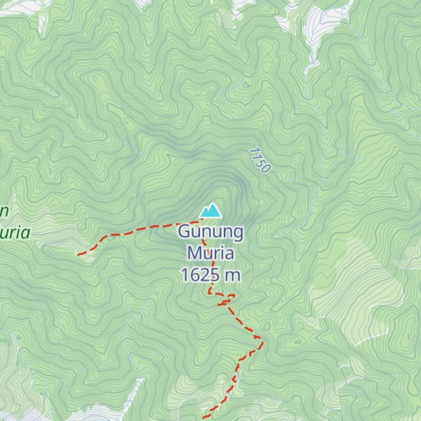 Map of Gunung Muria